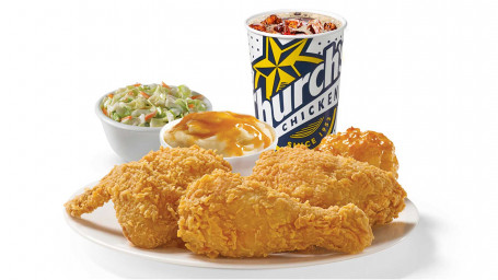 Pieces Mixed Chicken Combo With Biscuit