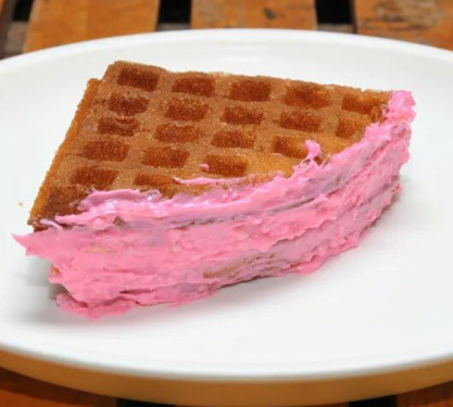 Bubblegum Waffle (Eggless)