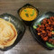 Parotta (2 Nos) Gobi 65 (Full) Veg Salna