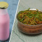Hyderabad Mushroom Biryani Rose Milkshake