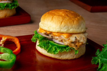 Mozzarella Grilled Chicken Burger