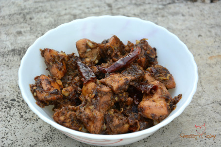 Half Chettinad Chicken Dry