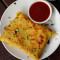 Schezwan Bread Omlet