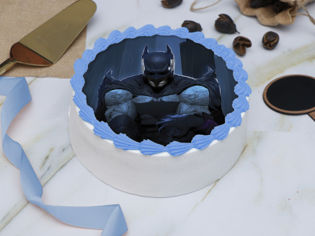 Zombie Batman Photo Cake