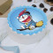 Doraemon On Flying Broom Stick Photo Cake