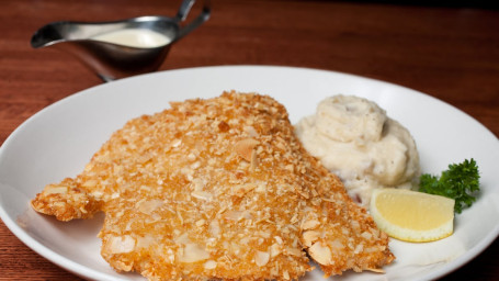 Pan Sautéed Almond Crusted Walleye