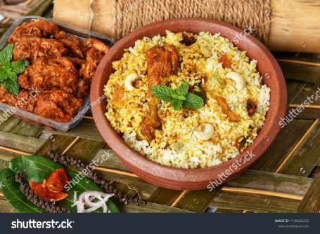 Chicken Biryani+Chilli Chicken