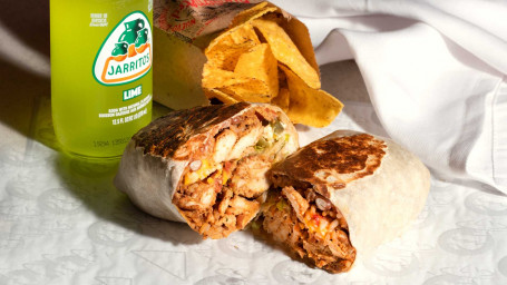 Combo De Burrito De Frango Picante