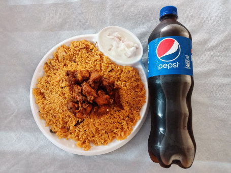 Dynamite Chicken Biryani 750 Ml Pepsi