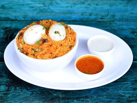 Roasted Egg Biryani