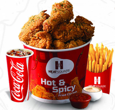 8 Pc H&C Chicken Bucket