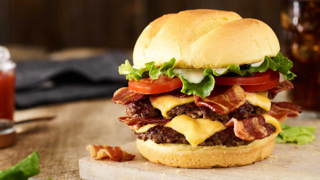 Duplo Bacon Smash Burger