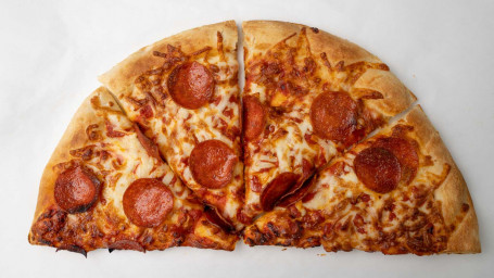 Two Slices Of Pepperoni Pizza
