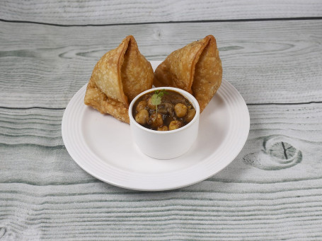 Chole Samosa (2 Pcs)