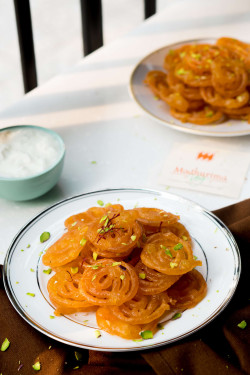 Jalebi With Curd