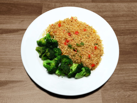 Brown Rice With Broccoli
