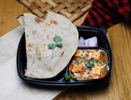 Haandi Paneer With 2 Pc Tandoori Roti Raita