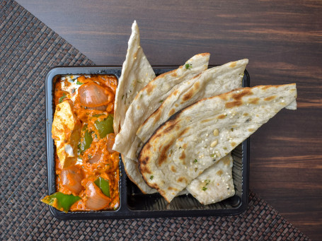 Paneer Butter Masala 2 Baby Naan