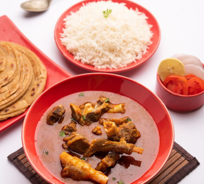 Mutton Curry+ Rice+2 Roti+Salad