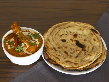 Chicken Masala Quarter 2 Lacha Paratha