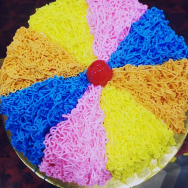 Multi Colour Pineapple Cake