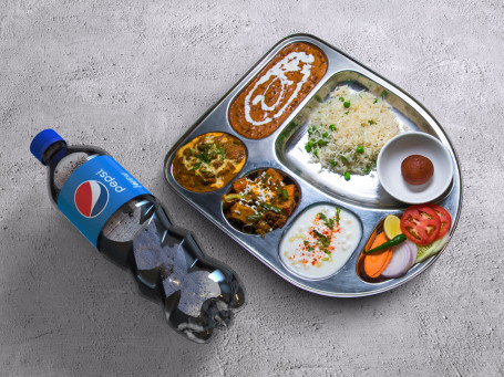 Veg Delux Thali Pepsi 750 Ml Pet Bottle