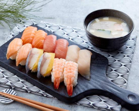 Jí Xiān Jīng Diǎn Fù Tāng Huò Yǐn Pǐn Sushi Express Classics Sopa Ou Bebida Grátis