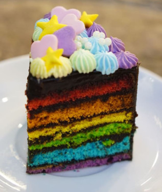 Rainbow Chocolate Pastry