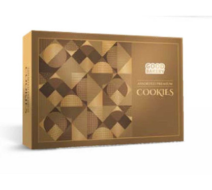 Assorted Cookies 2 In 1 Box Golden 800G