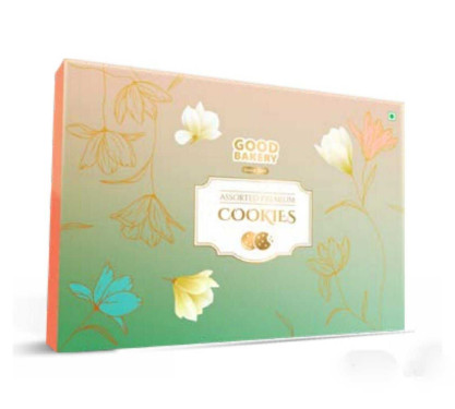 Assorted Cookies Golden Leaf Box 1 Kg