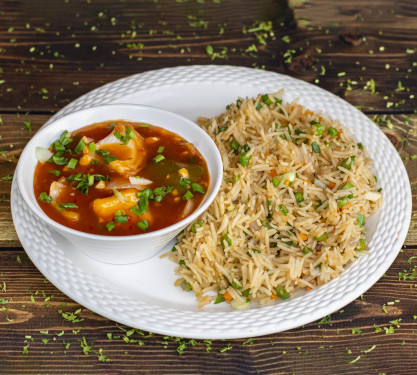 Paneer Manchurian Paneer Fried Rice Combo