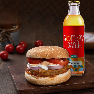 Aloo Bechara Burger Masala Lemonade