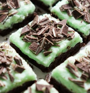 Mint Oreo Brownie