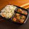 Fried Rice Veg Manchurian Gravy