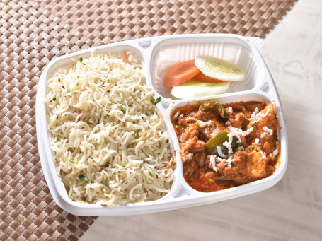 Jeera Rice Kadhai Paneer