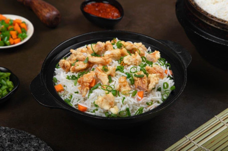 Fried Rice Non-Veg [Serves 1-2] [No Msg]