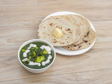 Palak Paneer Tawa Roti (4 Pc.