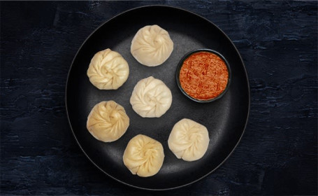 Steam Veg Momos (6 Pcs) Steam Paneer Momos (6 Pcs)