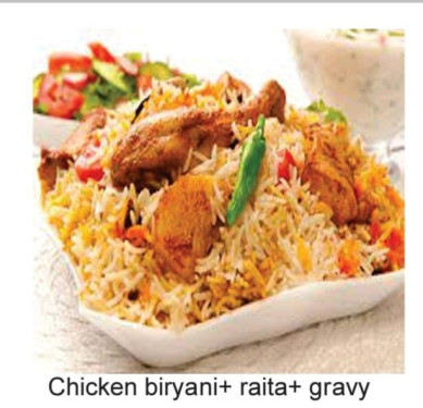 Chicken Birayani Raita Gravy
