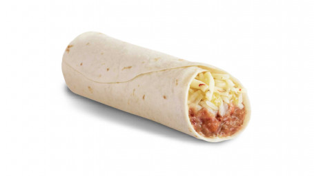 Jacked Up Value Bean, Rice Cheese Burrito