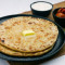 Onion Paratha Curd Pickle