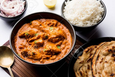 Chicken Korma 1 Pcs With 2 Paratha