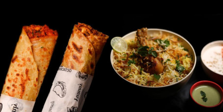 Rocking Biryani Rolls Combo For 4