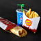 Veg Thick Wrap Cold Drink (250Ml) Fries (Small)