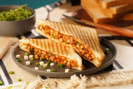 Spicy Bbq Paneer Sandwich