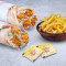 Chicken Bhuna Masala Paneer Wraps With Free Fries