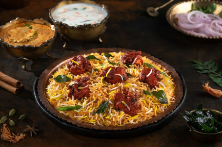 Bangalore Chicken Kebab Biryani (bone)