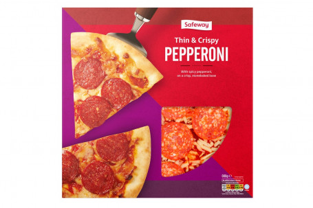 Safeway Thin Pepperoni Pizza