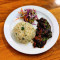 Bbq Chicken Wth Parsley Rice