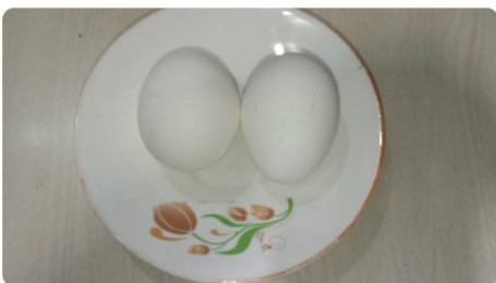 Boiled Egg 1 Plate, 2 Egg